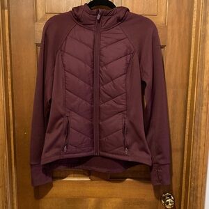 Jockey fitted, hooded Jacket